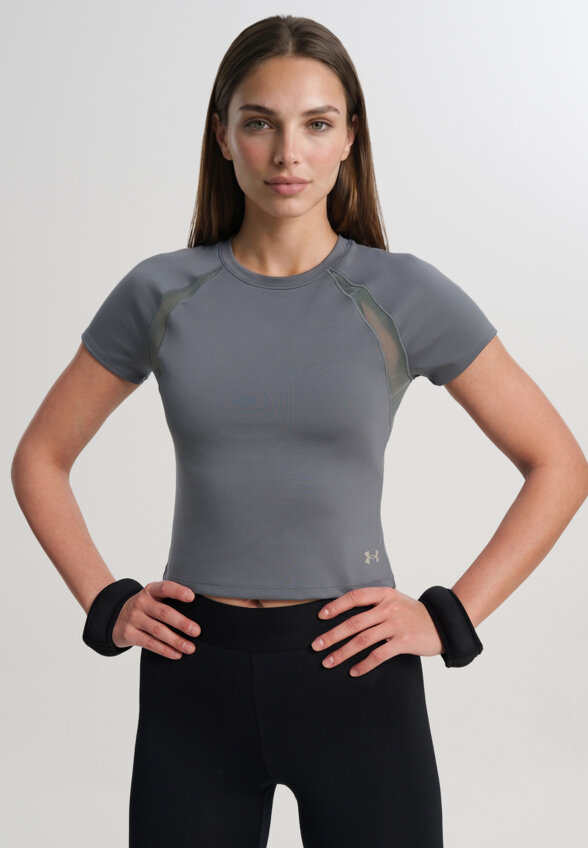 Футболка женская Under Armour Motion Mesh, Серый