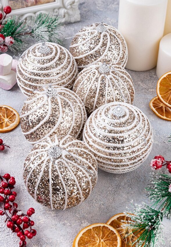 Набор елочных игрушек Elan Gallery