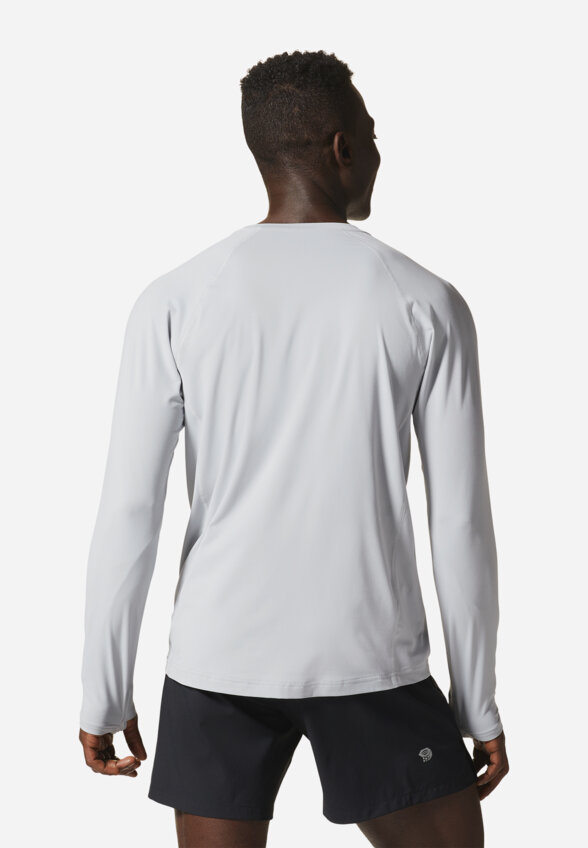 Лонгслив мужской Mountain Hardwear Crater Lake Long Sleeve Crew, Серый