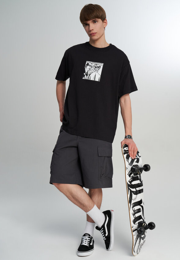 Футболка мужская Vans They Are Just Shoes Loose SS, Черный