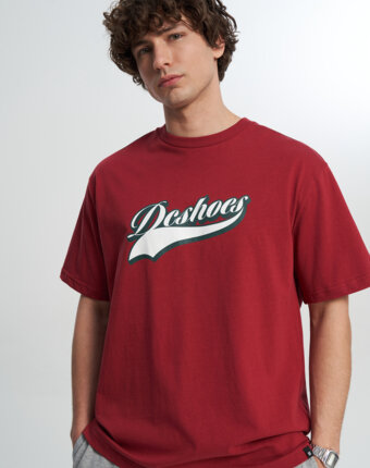 Футболка мужская DC Shoes Old Fashion, Красный женщинам