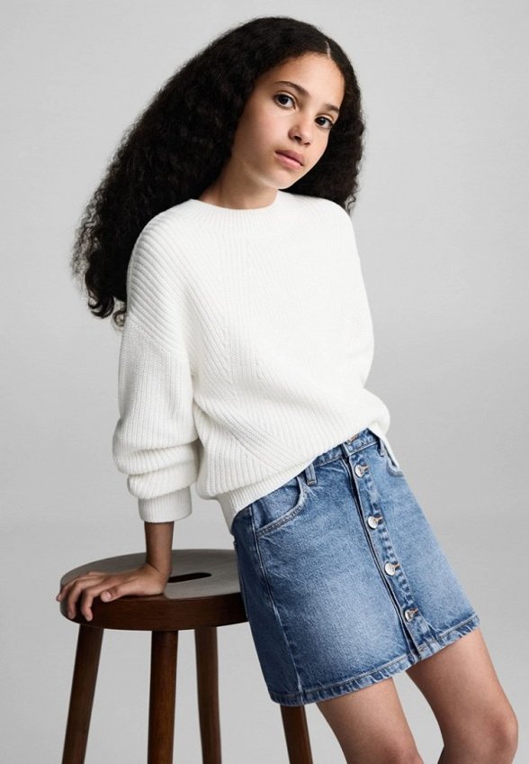 Юбка джинсовая Mango Kids