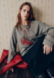 Укороченный лонгслив с принтом из линейки SELA Young6  - превью