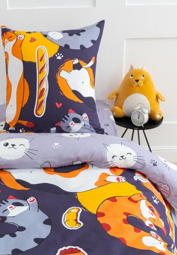 Постельное белье 1,5-спальное Павлина