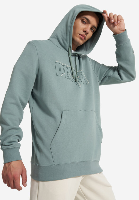 Худи мужское PUMA, Зеленый