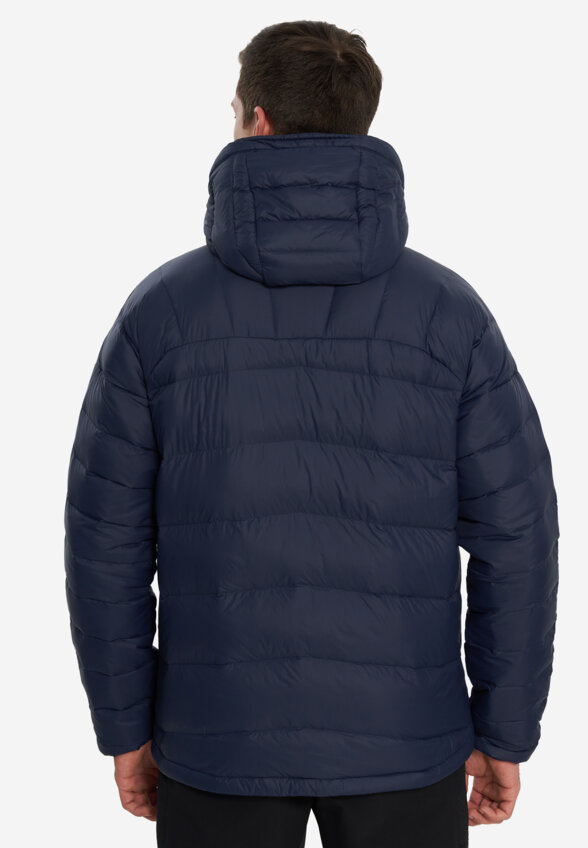 Ультралегкий пуховик мужской Columbia Centennial Creek III Down Hooded Jacket, Синий