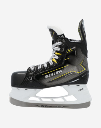 Коньки хоккейные детские Bauer Supreme M40 YTH, Черный мужчинам