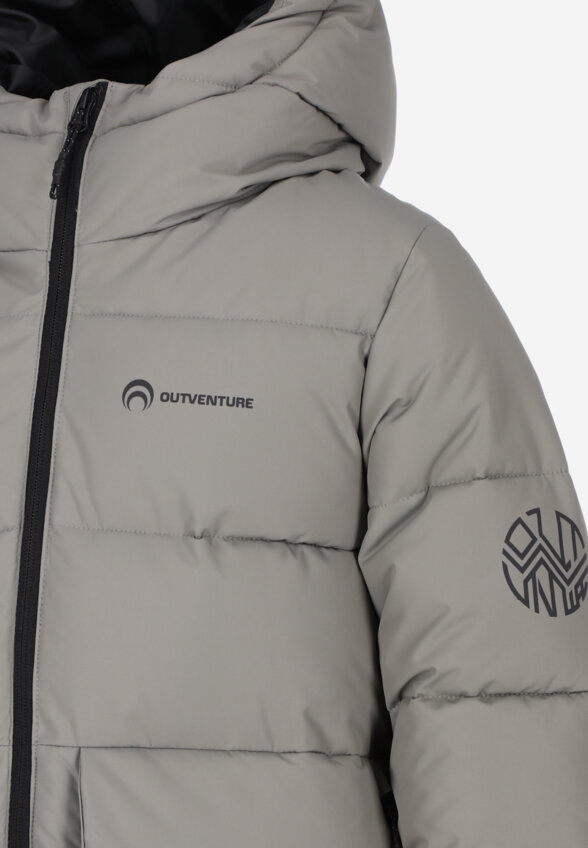 Пальто утепленное детское Outventure, Коричневый