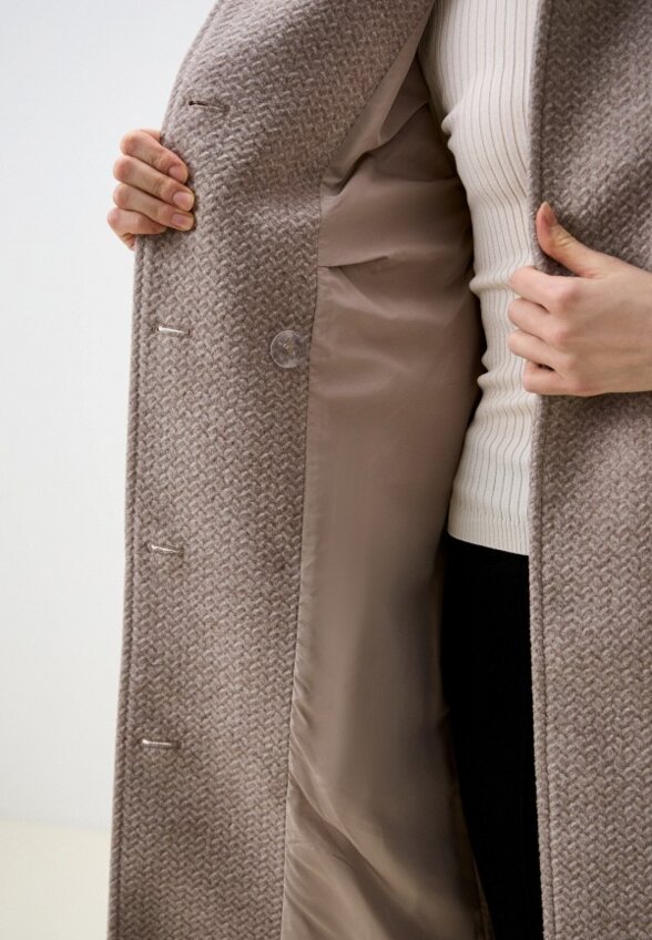 Пальто двубортное Снежная Королева