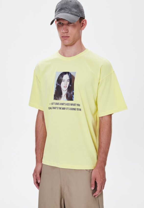 Футболка Don't give Yellow FABLE