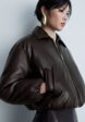 Куртка кожаная Mango3  - превью