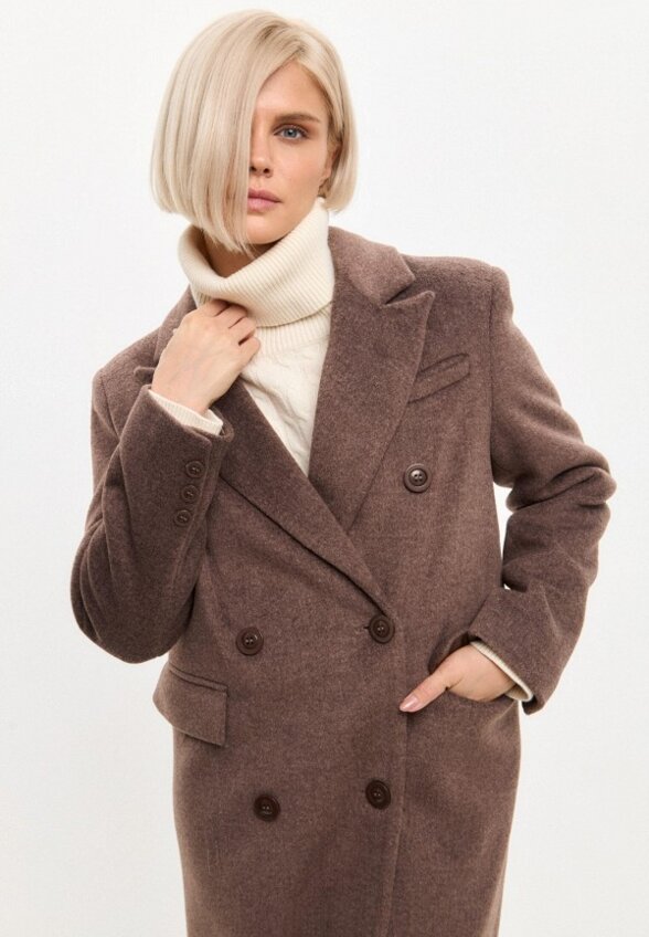 Пальто двубортное Noele Boutique