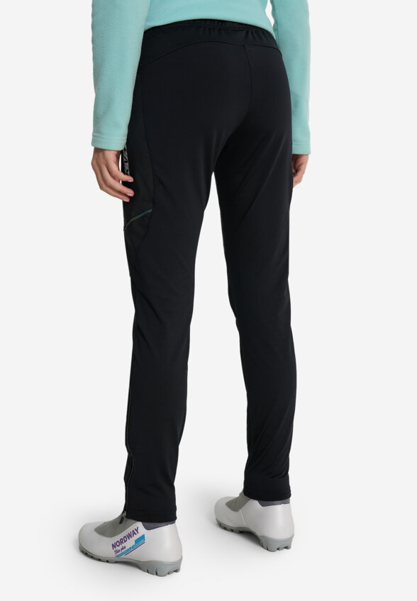 Брюки для беговых лыж женские KV+ Lapland, Черный