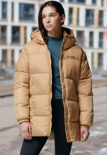 Куртка утепленная женская Columbia Puffect II, Желтый