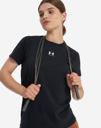Футболка женская Under Armour Off Campus Core, Черный женщинам