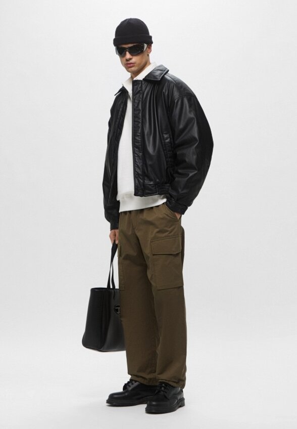 Куртка кожаная утепленная Befree