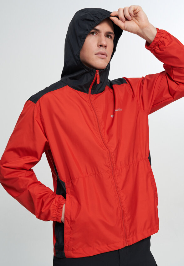 Ветровка мужская Columbia Discovery Loop Windbreaker, Красный