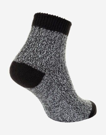 Носки женские Columbia Micro Poly Marl Rib Quarter, 1 пара, Черный женщинам