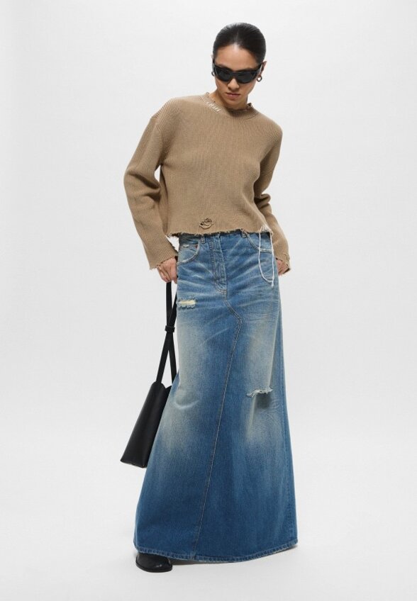 Юбка джинсовая MM6 Maison Margiela