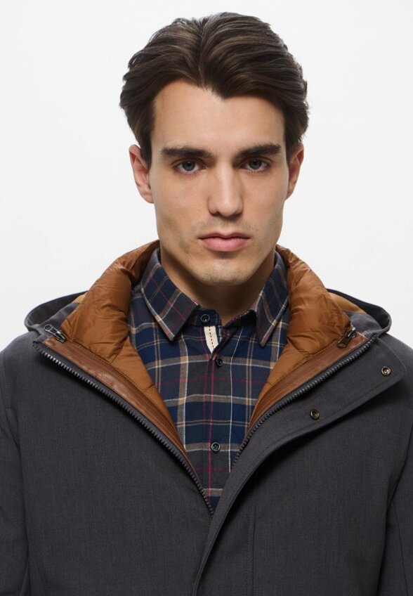 Плащ и куртка утепленная Trussardi