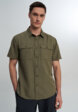Рубашка с коротким рукавом мужская Mountain Hardwear Canyon Short Sleeve, Зеленый1  - превью