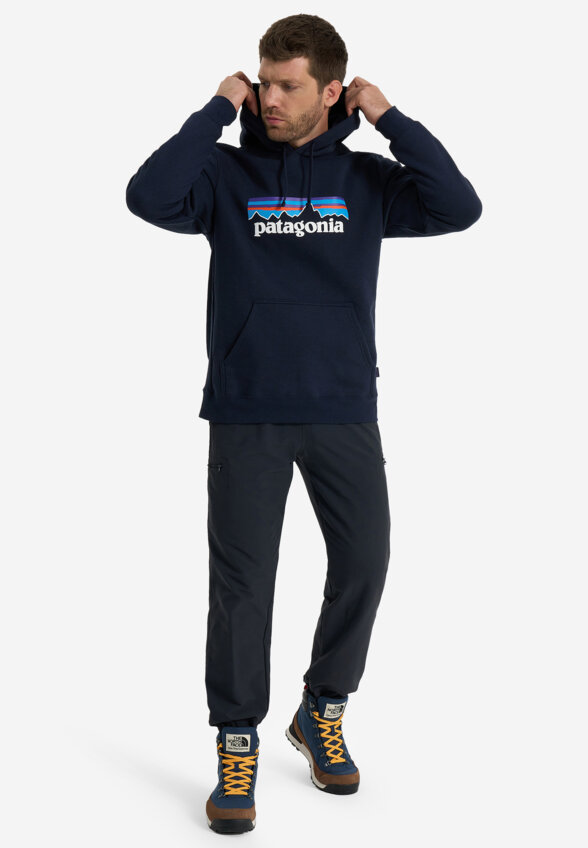 Худи мужское Patagonia Logo Uprisal, Синий