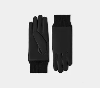 ПЕРЧАТКИ С ТЕКСТИЛЬНОЙ МАНЖЕТОЙ женщинам