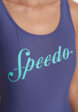 Купальник слитный женский Speedo Logo Deep, Синий5  - превью
