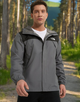 Куртка мембранная мужская The North Face Antora, Серый женщинам