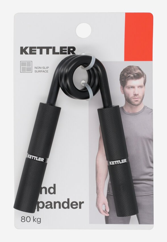 Кистевой эспандер KETTLER, 80 кг, Черный