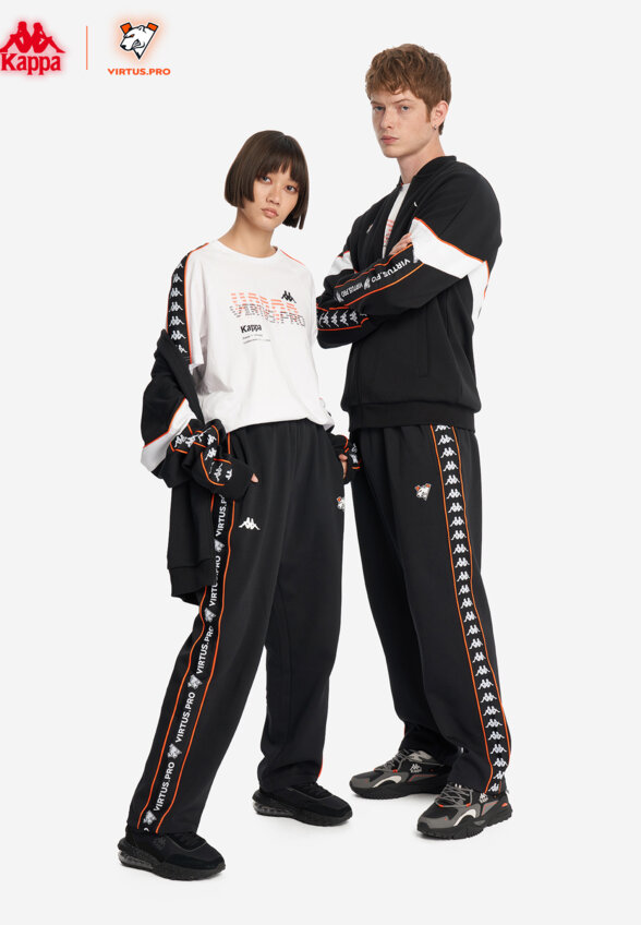 Брюки Kappa x Virtus.pro, Черный