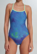 Купальник слитный женский Speedo, Голубой5  - превью