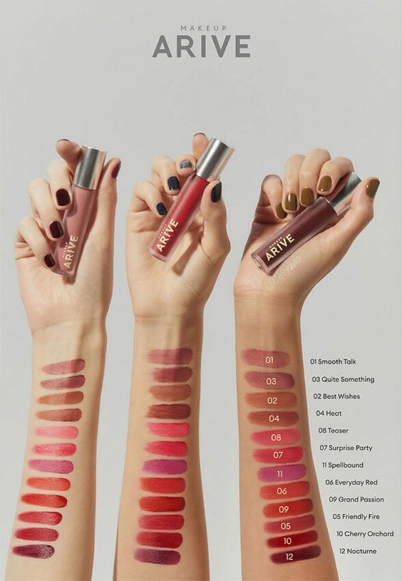 Помада жидкая Arive Makeup