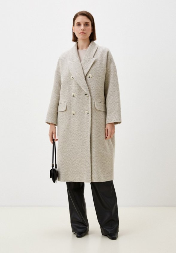 Пальто двубортное Belucci
