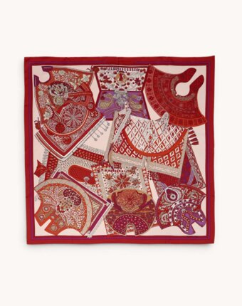 Hermes Silk Scarf женщинам