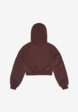 Худи zip crop Uniform Reddish Brown FABLE6  - превью
