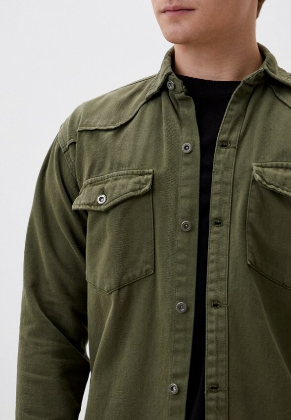 Рубашка джинсовая Gaxgax