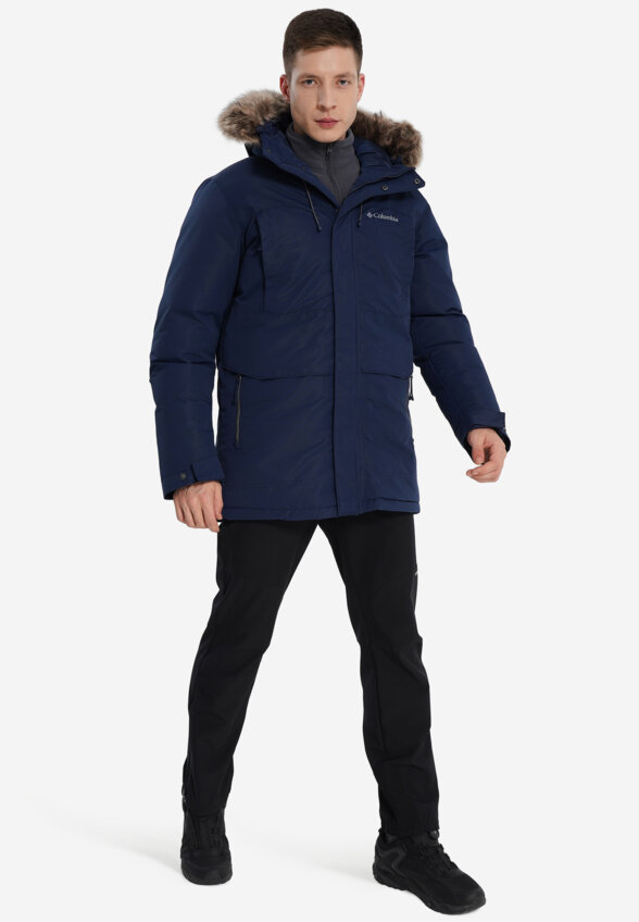 Пуховик мужской Columbia Marquam Peak III Parka, Синий