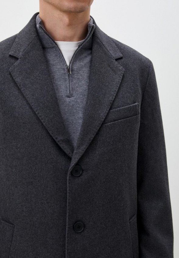 Пальто однобортное Mango Man