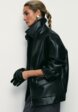 Куртка кожаная Zarina6  - превью
