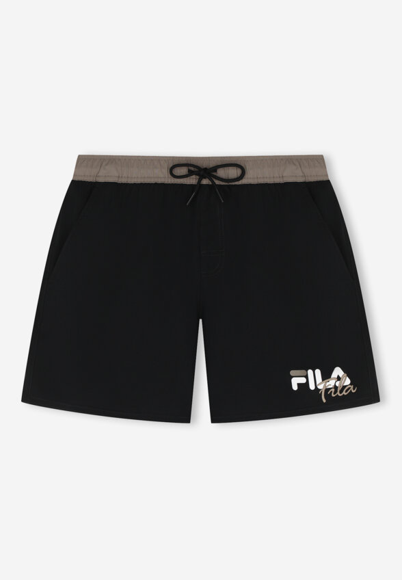 Шорты плавательные мужские FILA, Черный