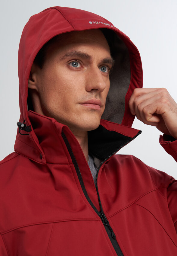 Куртка софтшелл мужская IcePeak Biggs, Красный