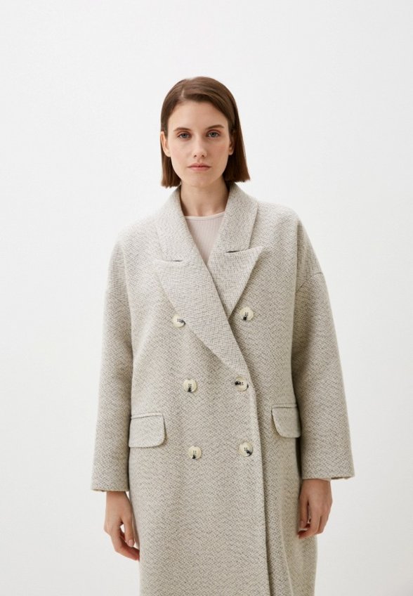 Пальто двубортное Belucci