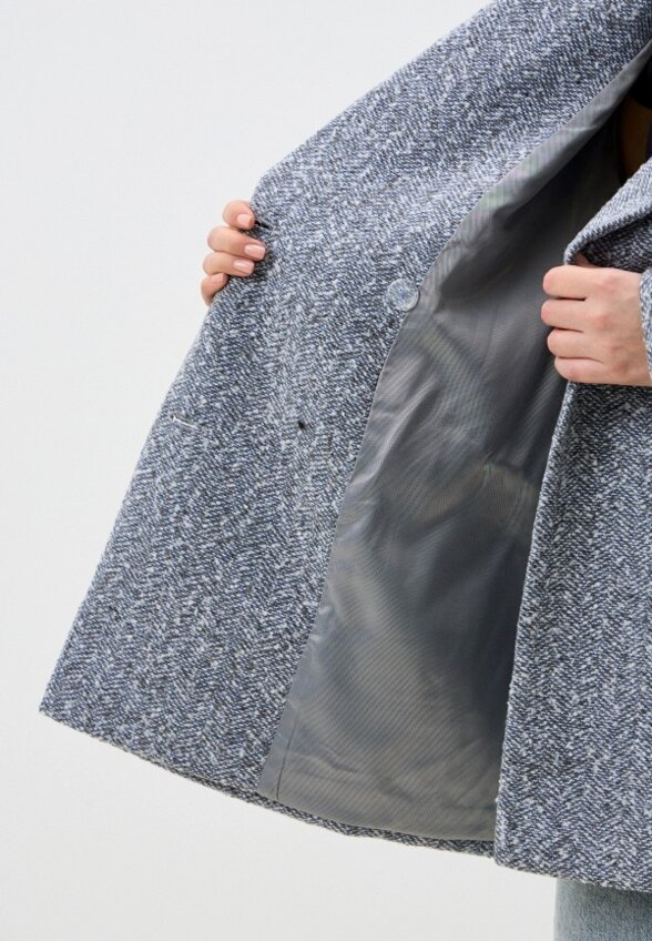 Пальто двубортное Le Monique