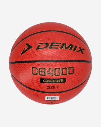 Мяч баскетбольный Demix DB4000 Composite, Красный женщинам