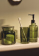 Стакан для зубных щеток из цветного стекла2  - превью