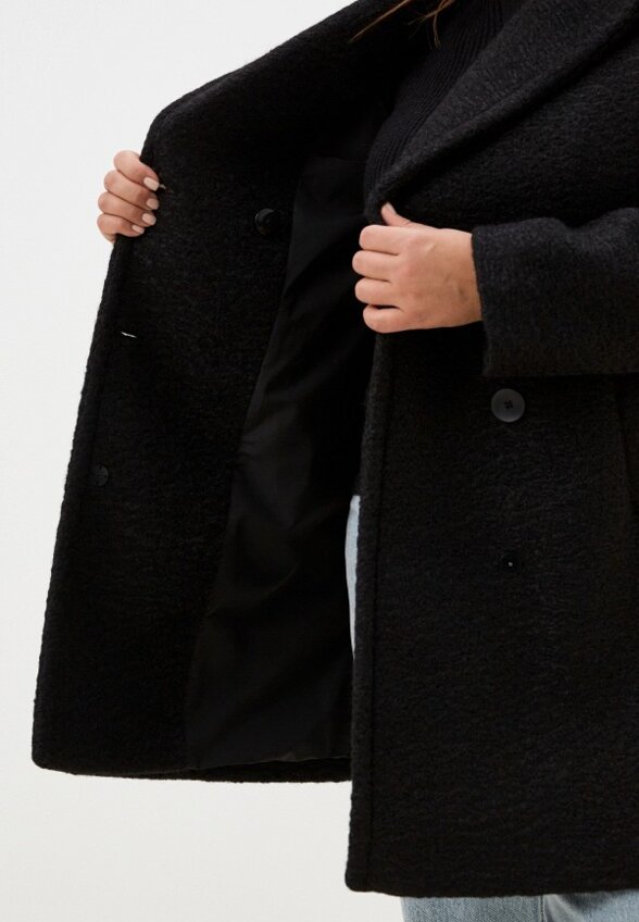 Пальто двубортное Le Monique