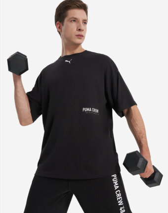 Футболка мужская PUMA Graphic, Черный женщинам