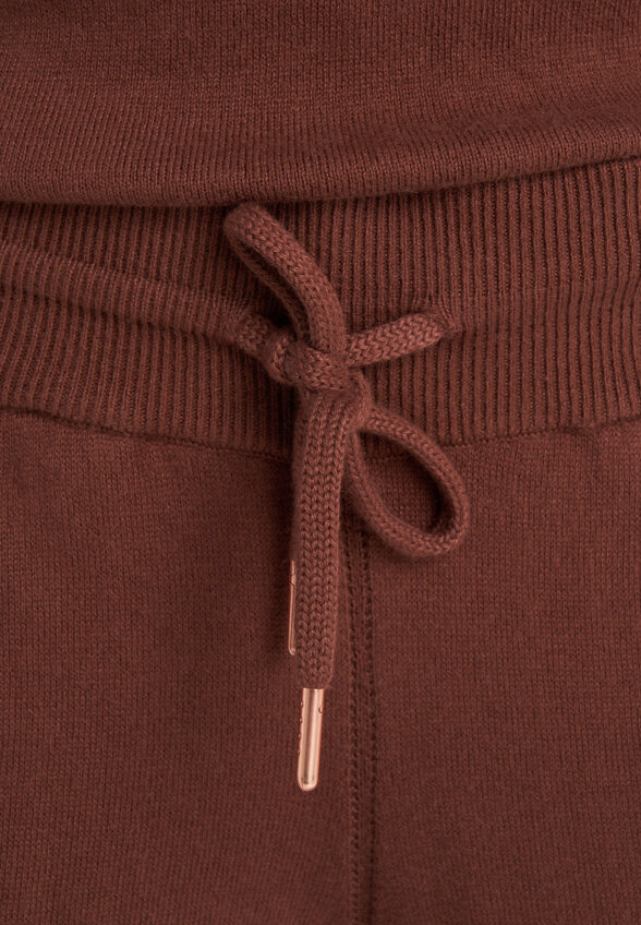 Брюки с кашемиром женские Sensana, Коричневый