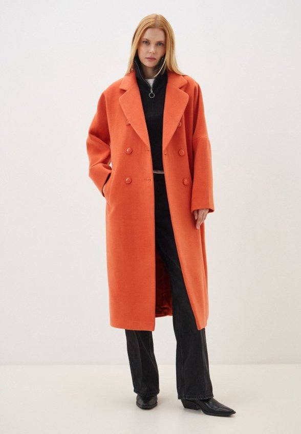 Пальто двубортное Louren Wilton